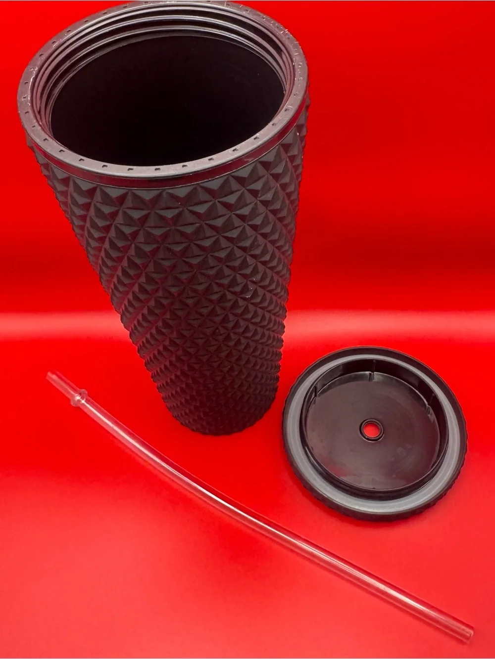 Starbucks Black Studded Tumbler with Clear Straw